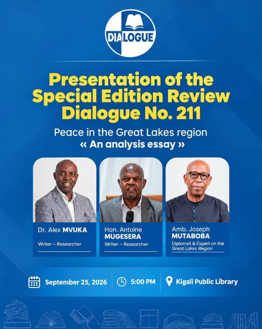 Presentation of the Special Edition Review Dialogue N0.211