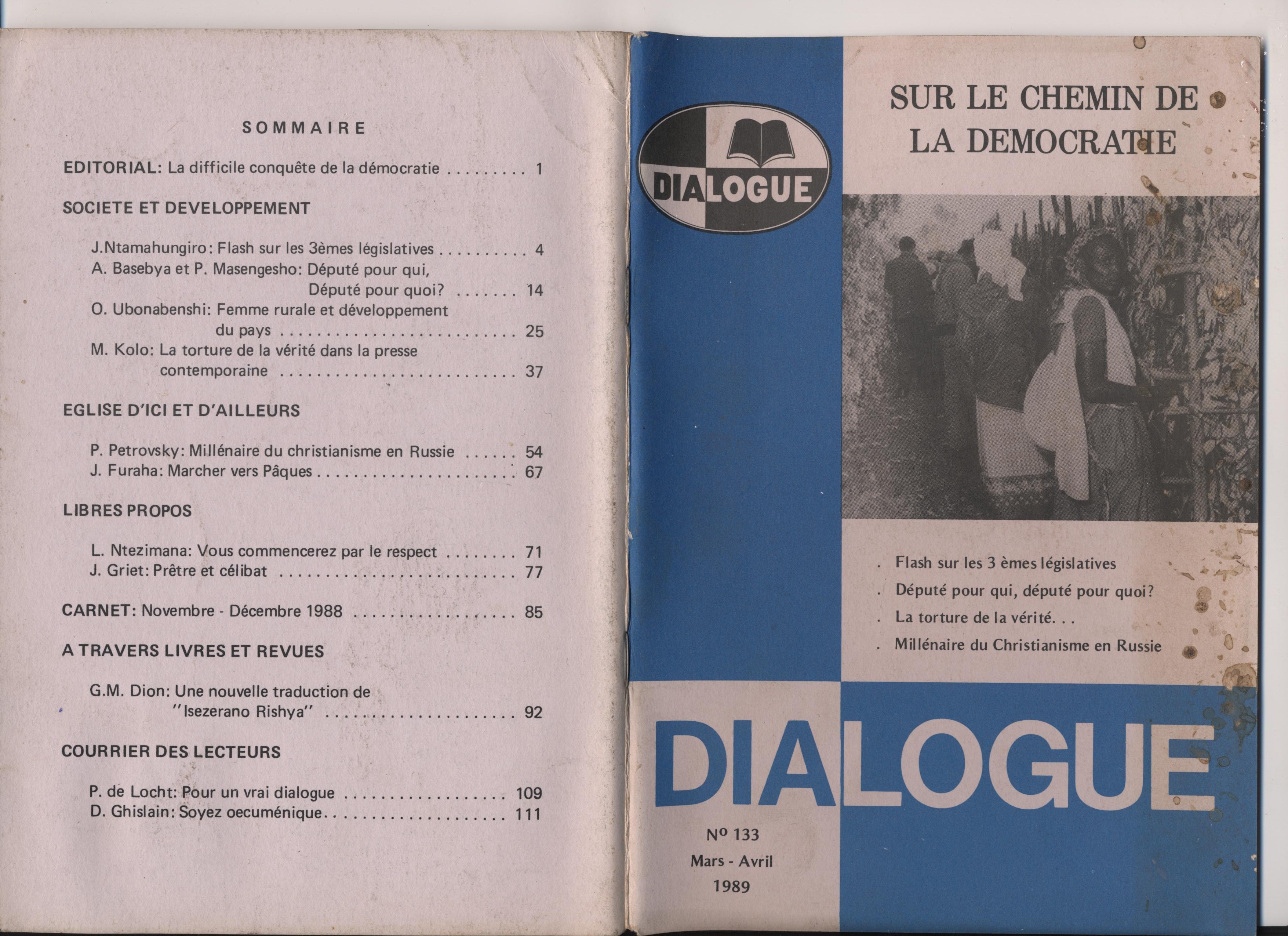 DIALOGUE NO.133