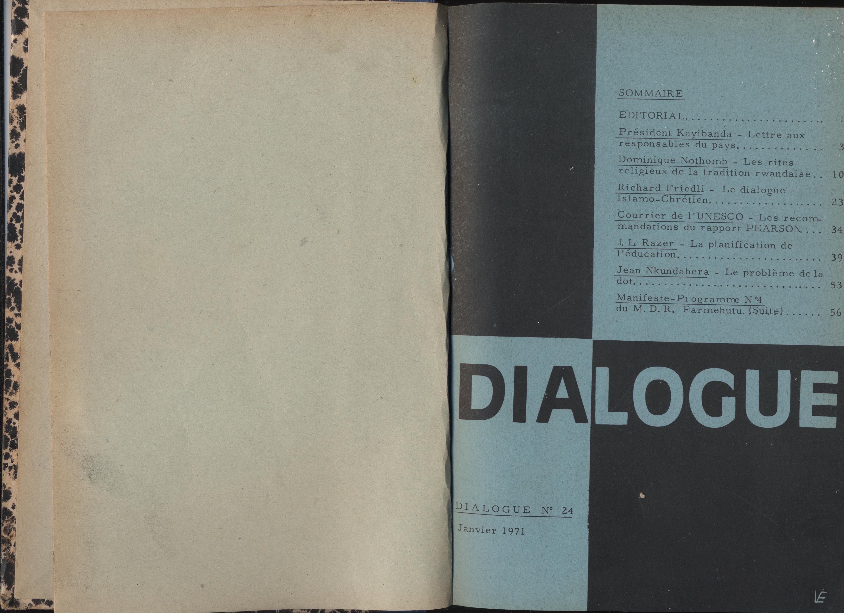 DIALOGUE NO.24