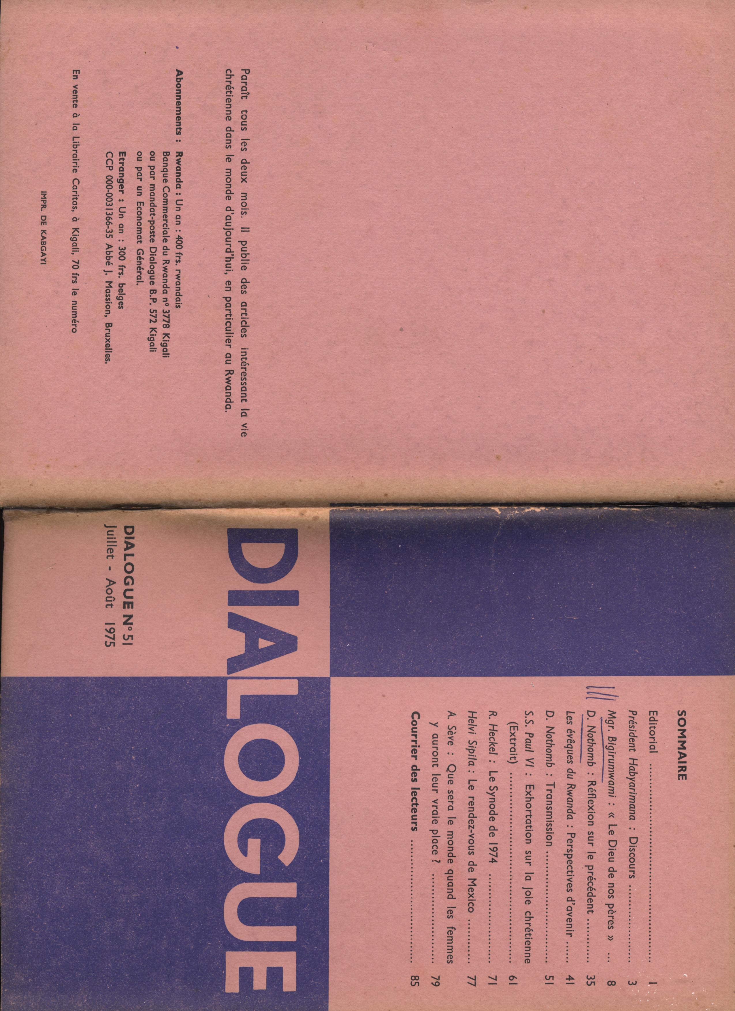 DIALOGUE NO.51